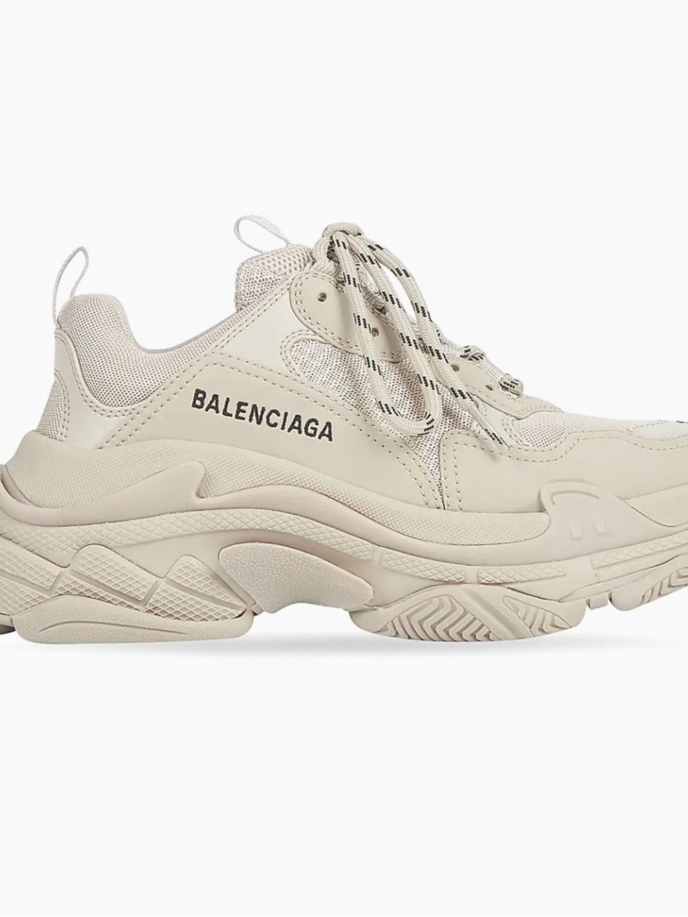 Balenciaga Triple S Sneaker in Beige-Cream